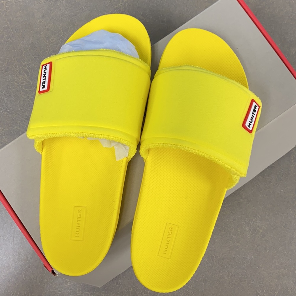 Yellow Hunter Slides